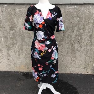 Adrianna Papell Floral Dress size 10